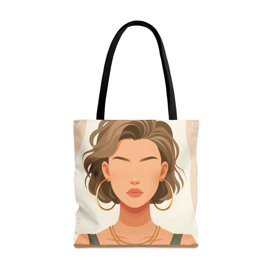 Chic Portrait: Style in Every Step Tote