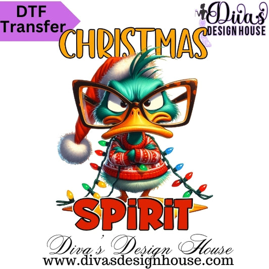 Christmas Spirit Ready to Press DTF Transfers