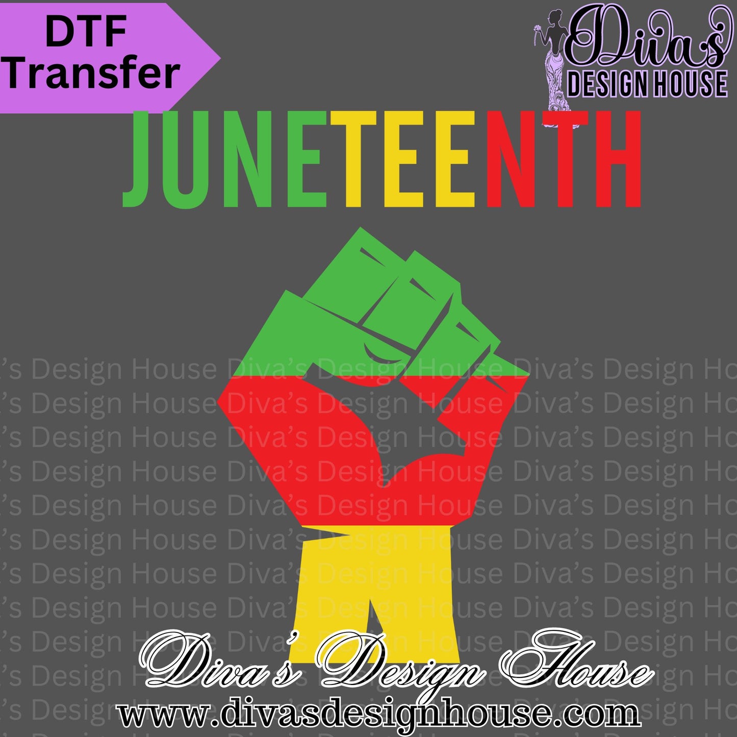 Juneteenth Fist Every Chain DTF Transfers (Copy)