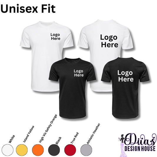 Adult Unisex Short Sleeve Company T-Shirt