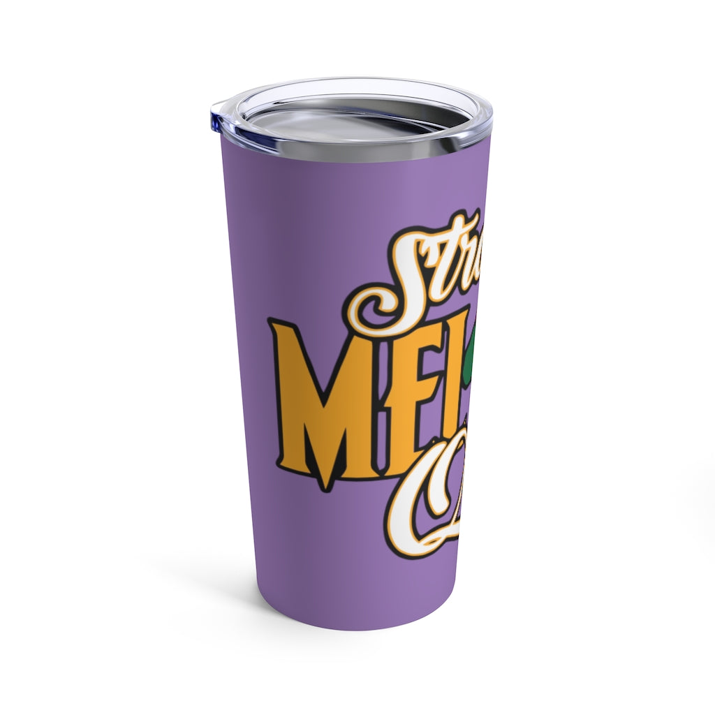 Strong Melanin Queen Tumbler 20oz (Purple)